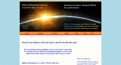 Desktop Screenshot of global-emarketing-solutions.com